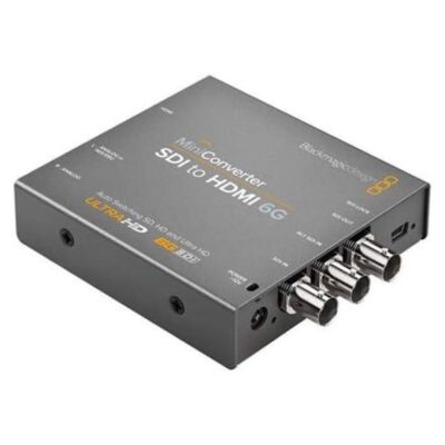 Blackmagic Design SDI To HDMI 6G Mini Video Converter Audio Outputs (Black)