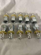 Lot Of 10  PARKER 3JC82-8-8C Push-Lok Barbed 1/2”Female Seal-Lok-Swivel Straight