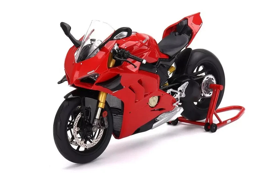 MODELLINO MOTO 1:12 TRUESCALE MINIATURES TSM DUCATI PANIGALE V4 S 2018 DIE CAST - Immagine 3 di 4