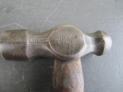 Vintage Whitehouse 1/2 lb Ball Pein Hammer - UK Military Issue 1979 - Picture 2 of 8