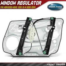 Front Driver Side Power Window Regulator for Mercedes-Benz C250 12-14 E250 E350