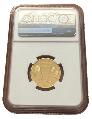 France 2006 Gold 1/4 oz 10 Euro NGC PF69UC Benjamin Franklin | eBay