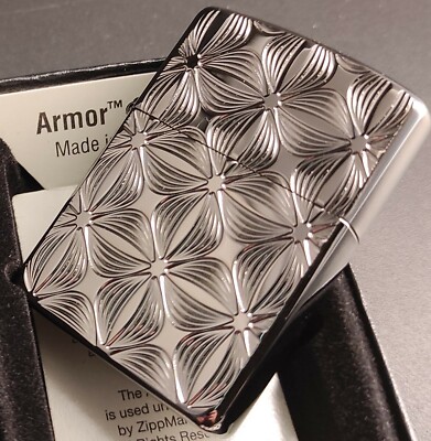 Zippo  DECORATIVE Pattern DESIGN (Armor Case, Black Ice) 60004295
