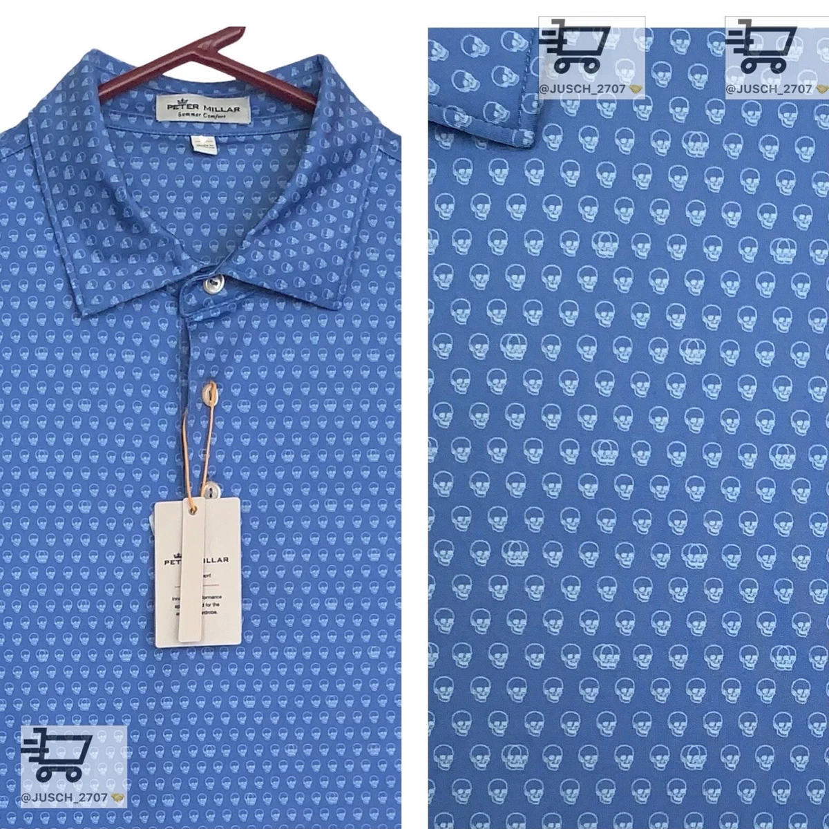 Peter millar skull polo cheap