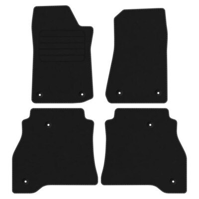 Velours Fußmatten für Jeep Gladiator JT ab Bj. 2019 NEU Automatten SCHWARZ BASIC