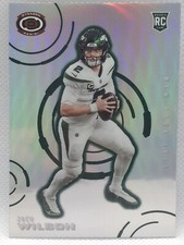 2021 Panini Chronicles Dynagon Zach Wilson RC Rookie Card Silver Prizm #D-2. rookie card picture