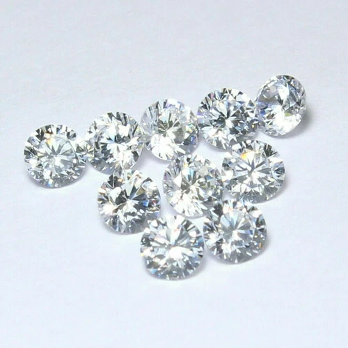 Loose CVD Lot Lab-Grown Diamond 3.00 mm Round D F- IF Certified Diamond
