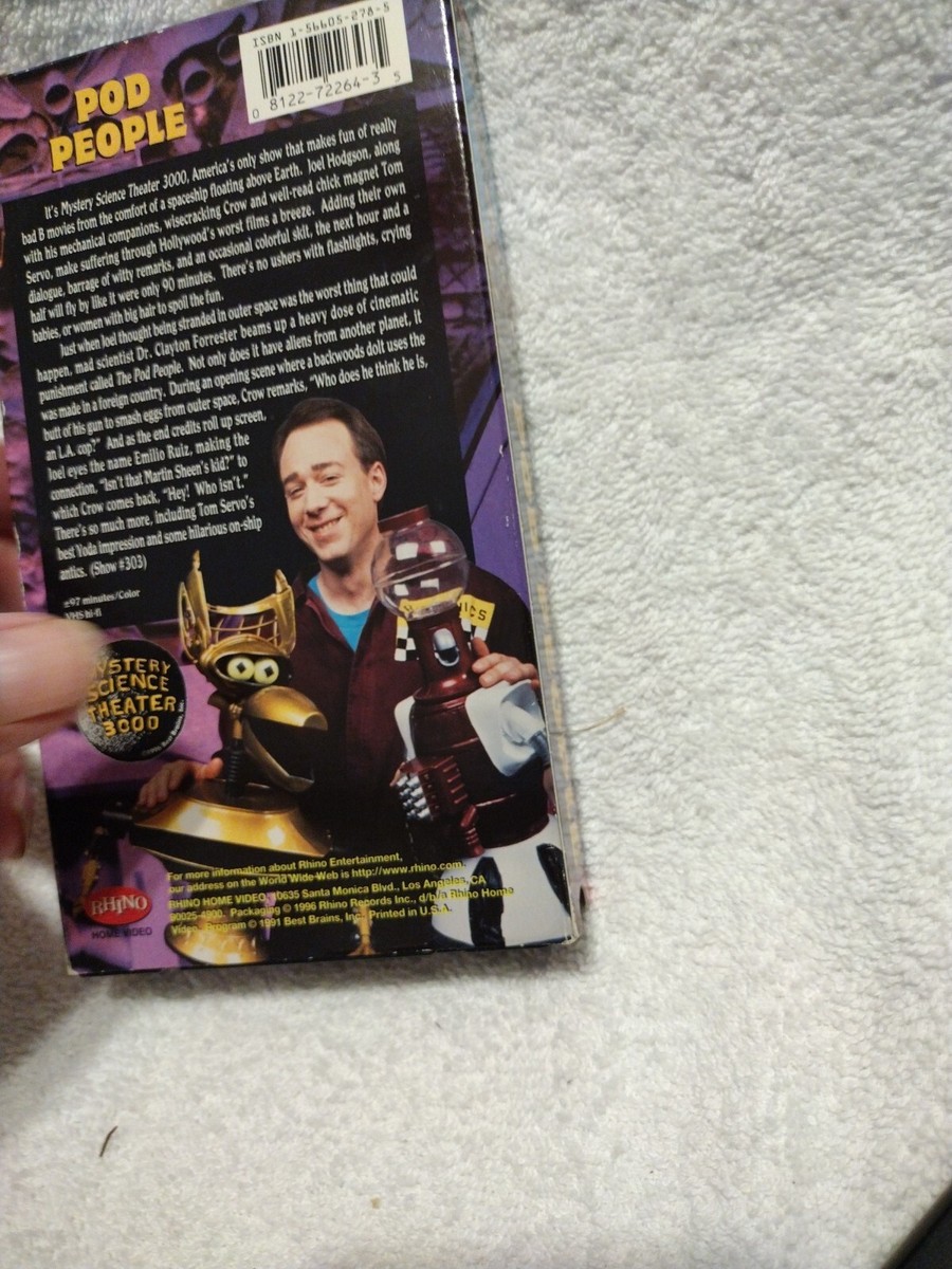 (未使用･未開封品)Mystery Science Theater 3000: Poopie [VHS] Mystery Science Theater 3000 - Pod People (VHS, 1996) for