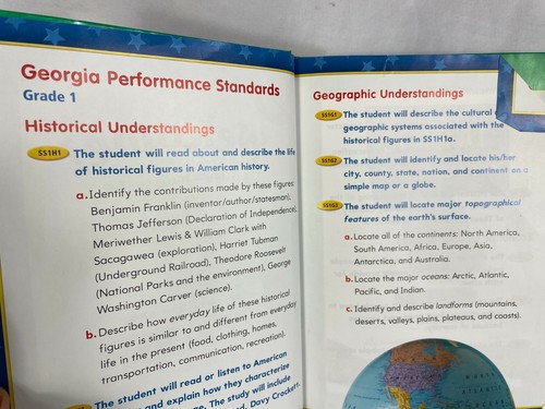 Georgia1st Grade Houghton Mifflin Social Studies Book Our Country - Picture 6 of 8