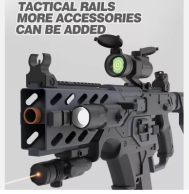 Automatic Toy Gun Electrical Motorized Dart Blaster For Nrf Foam  display picture 1
