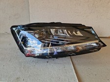Skoda Fabia 6V2 lift UK RHD UK Spec FULL LED Headlamp Headlight Right 6V2941016F