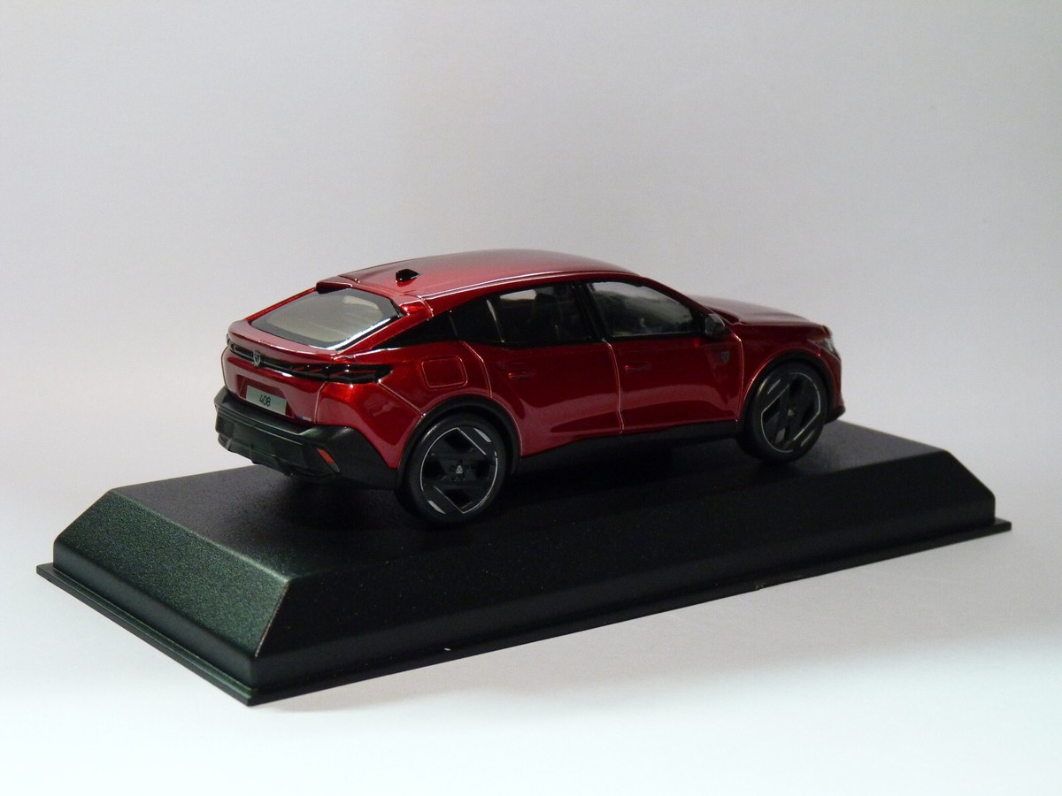 Peugeot 408 GT Hybrid 2023 Red Elixir at 1/43 Norev 474811 | eBay