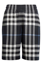100% AUTH NEW MEN BURBERRY BRIT FERRYFIELD BLUE CHECK PRINT SHORTS SZ S