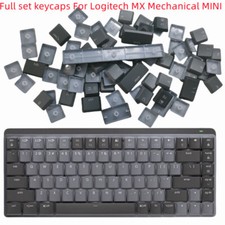 A full set Keycaps for Logitech MX Mechanical Mini Keyboard Graphite ash