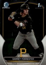 2023 Bowman Draft Garret Forrester #BDC-197 Chrome Pittsburgh Pirates