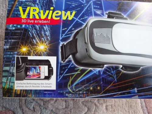 neu VRview Virtual Reality-Brille 3D-Brille für Smartphone 3,5`` bis 6`` Handy - Bild 3 von 5