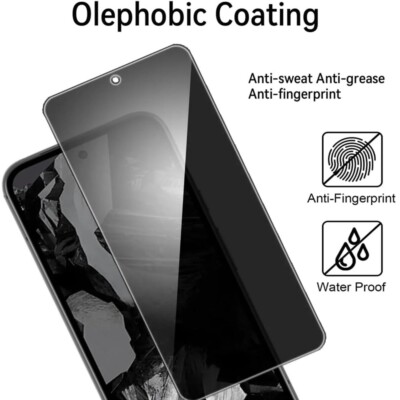 Upscreen Protection Anti-Espion Pour Google Pixel 9 Pro XL / 10 Pro XL - Anti-Spy Privacy Film Protection Ecran De Confidentialité