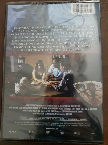 The Ouija Resurrection Experiment 2 (DVD) Widescreen.........BRAND NEW & SEALED! - Bild 4 von 4