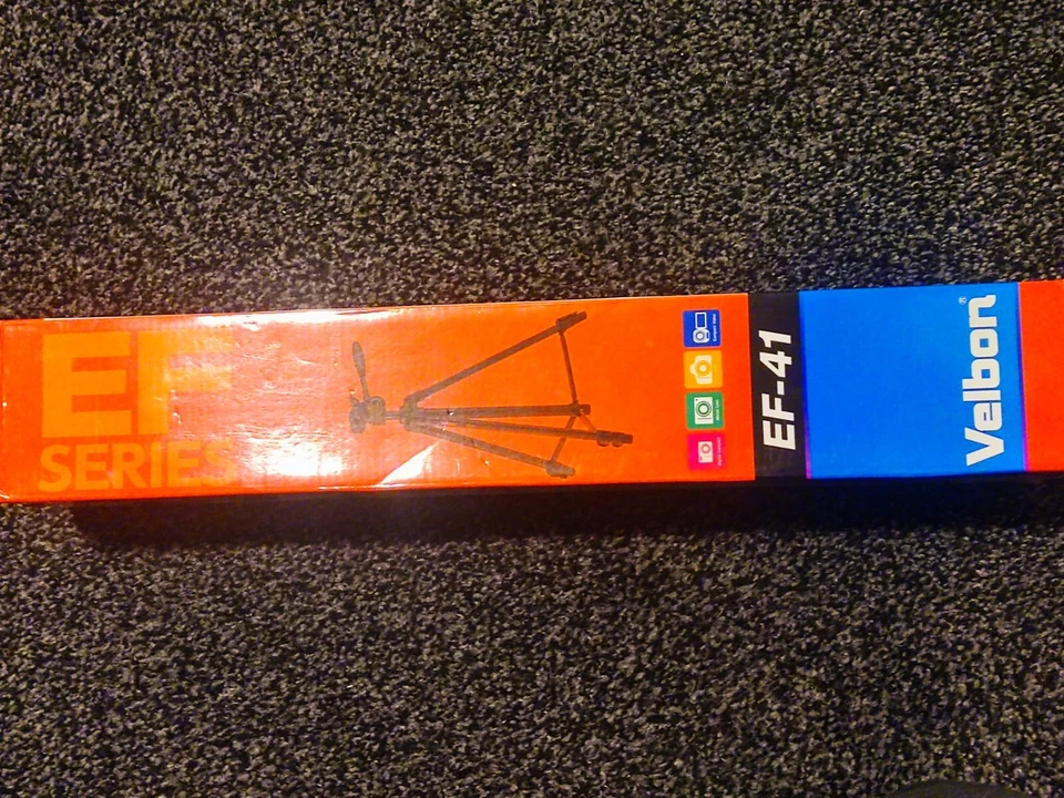 Velbon EF-41 tripod, 3D head and QB-32 quick connector. Height 51cm - 146 cm - Image 4 of 4