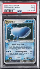 2003 POKEMON EX SANDSTORM #100 WAILORD EX-HOLO PSA 9 on eBay