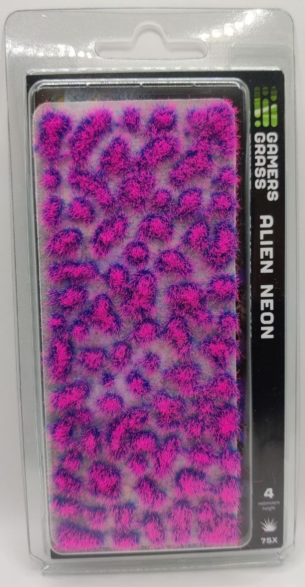 Gamers Grass Alien Neon 4mm Tufts Wargaming Basing Scenery