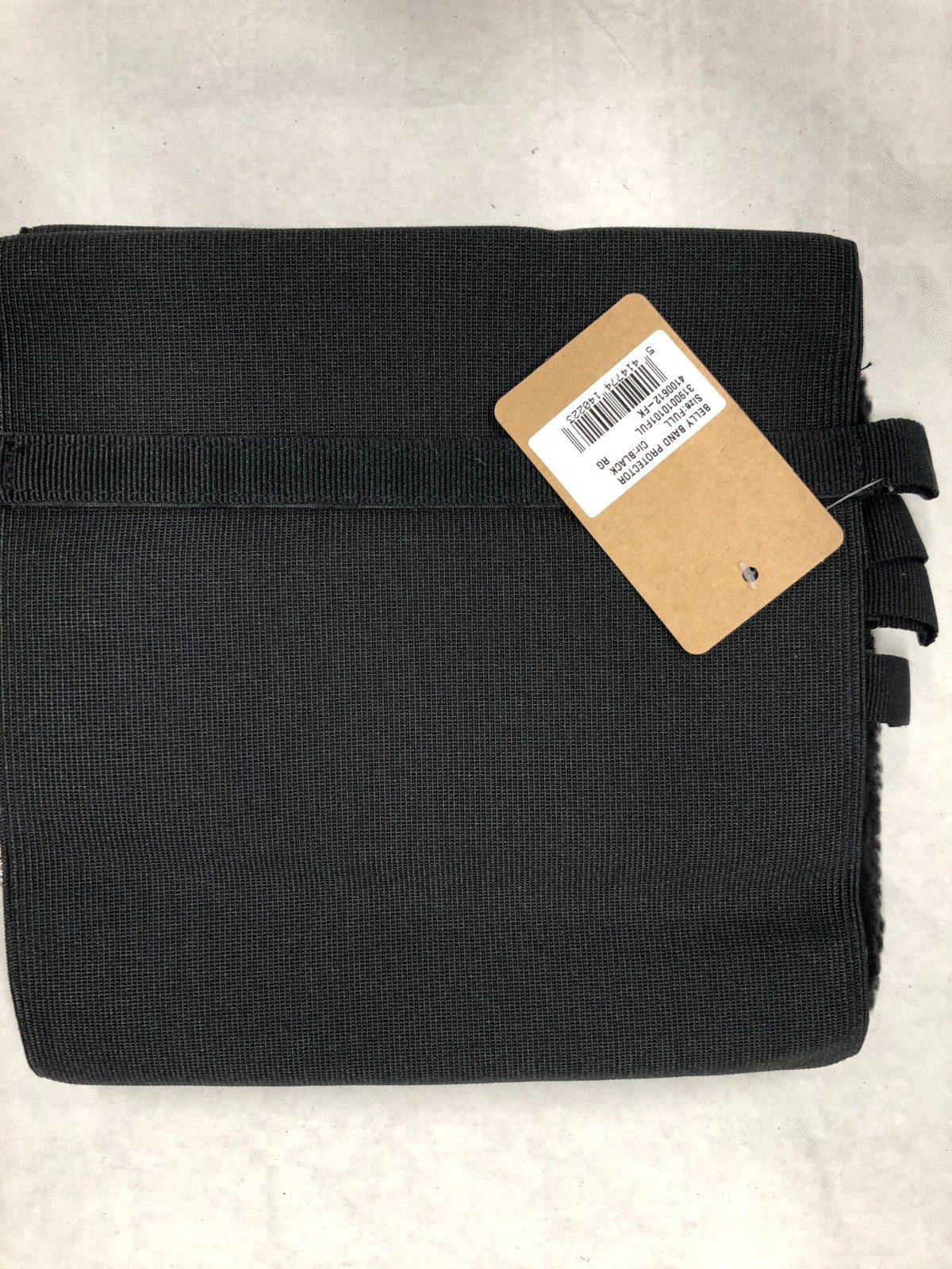 Protège-ventre d'équitation Lami-Cell Belly Guard noir de finition supérieure