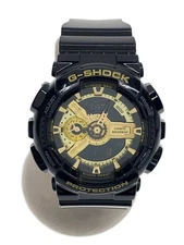 CASIO G-SHOCK Quartz Analog-Digital Watch Black Tough Design Excellent JAPAN