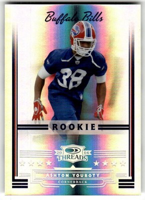 2006 Donruss Threads Ashton Youboty Silver Holofoil #/100 Rookie #207