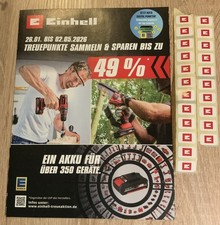 22 Treuepunkte von EDEKA für Artikel von Einhell