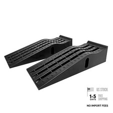 Portable Car Ramps for Oil Changes High Lift, Heavy Duty Plastic 295AU-2PCS