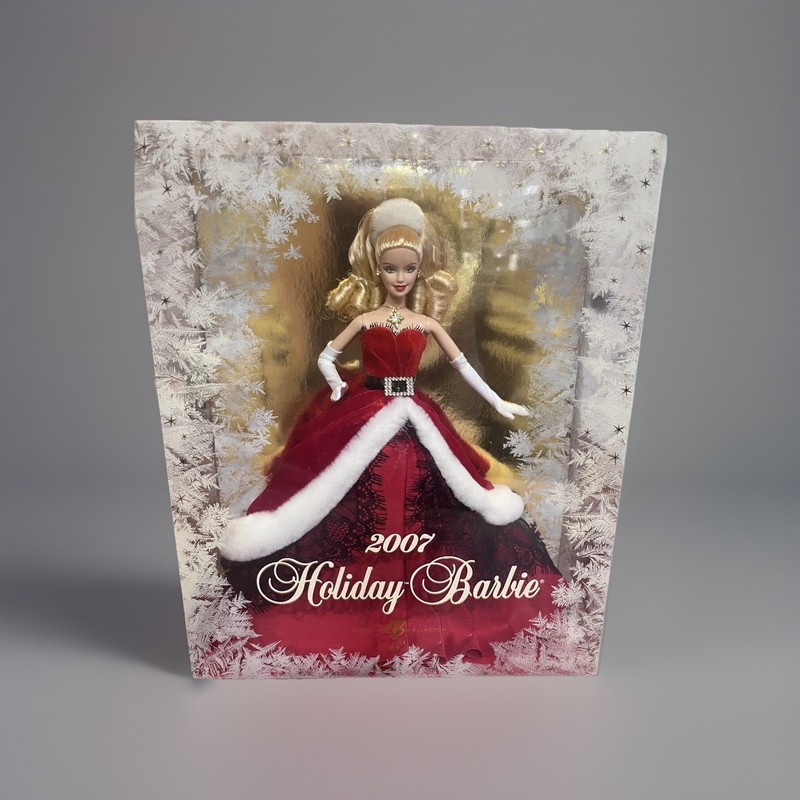 Mattel HOLIDAY BARBIE Collectors Doll -2007 New NRFB