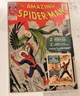 Amazing Spider-Man #2 (1963) - 1st Vulture & Tinkerer - UK Pence 9d Variant - GD