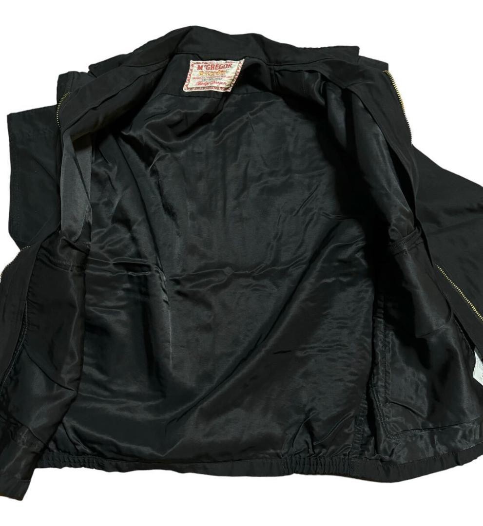 The Real McCoy's McGregor BB11-0302 Drizzler Jacket Black Size38