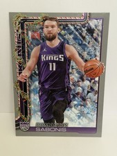 Domantas Sabonis Topps 2025-26 Holiday Silver Glitter #H134 Kings NBA