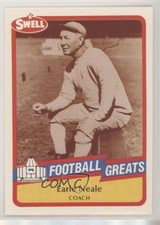 1989 Swell Football Greats Earle Greasy Neale #55 HOF 1m8