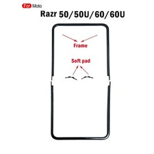 Front Screen Frame Bezel Bracket For Motorola Moto Razr 40 50 60 Ultra 40U 60U
