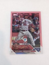 2023 Topps Series 1 1st Edition Giovanny Gallegos Pink /10 #13 St. Louis...