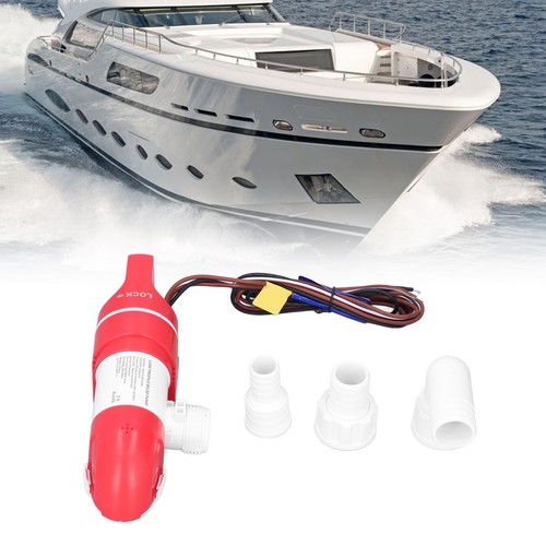 √ Low Profile Bilge Pump 1100GPH/4160LPH Electric Automatic Stainless Steel - Picture 8 of 24