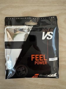 Babolat VS Touch Natural Gut Tennis String - 16 Gauge - Natural 12 M/40 Ft