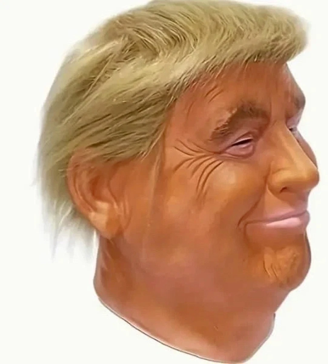 Donald Trump Mask Latex W/Hair Overhead Politician USA American President Mask