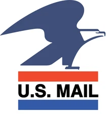Post office sticker weatherproof bumper vinyl decal