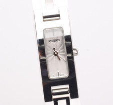 [Near MINT] GUCCI 3900L 12mm Silver Dial Stainless Steel Quartz Women's Watch