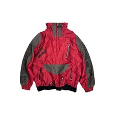 Rodeo Vintage 70’s Retro Stylish Ski Jacket! Red/Black, RARE!!! Size L Unisex