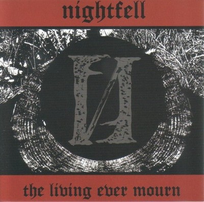 USED: Nightfell - The Living Ever Mourn (CD, Album) - grading in description