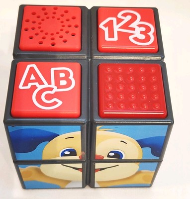 Fisher Price ABC 123 Talking Musical Cube Learning Activity Works
