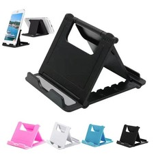 Adjustable Phone Holder Stand Folding Foldable Thin Cradle for Samsung iPhone.