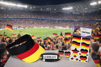Fan Set, 4-Tlg. Deutschland Em Wm FußBallparty Germany Fanartikel 129980913F