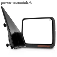 Power Heated Tow Mirror Passenger Side For 2004-06 Ford F150 W/ LED Turn Signal