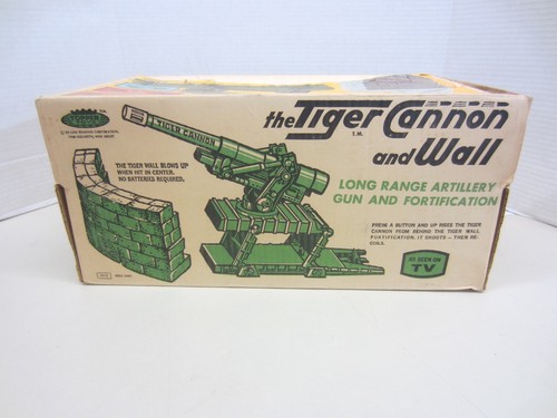 Topper Toys The Tiger Cannon and Wall 1966 con caja original - Imagen 4 de 16