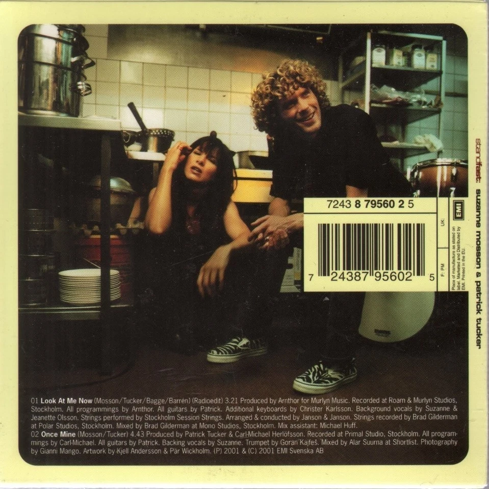 Stand Fast Look At Me Now CD Europa Emi 2001 B/W Once Mine Kartenhülle 8795602 - Bild 2 von 2